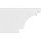 Ekena Millwork Standard Mediterranean Architectural Grade PVC Rafter Tail, 5"W X 10"H X 16"L RFTP05X10X16MED - alternate 3